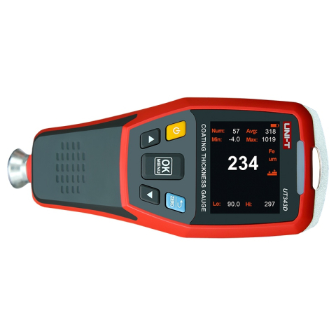 Tester Grosime Vopsea Uni-T UT343D, Masurare Caroserie Auto, USB, Memorie, Afisaj LCD [4]