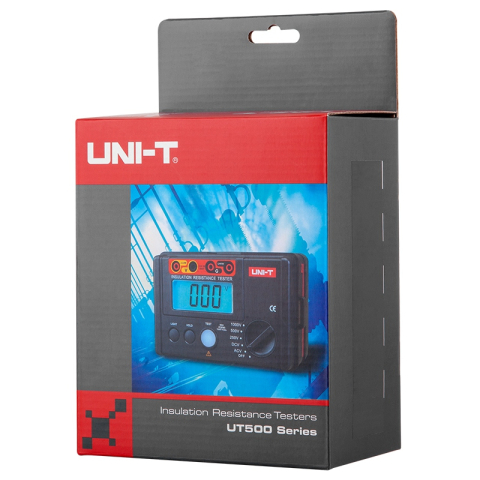 Tester Rezistenta Izolatie Uni-T UT501B, 250V-1000V Test, Izolatie 1000GOhm, Index Polarizare, Autoscalare, Iluminare [7]
