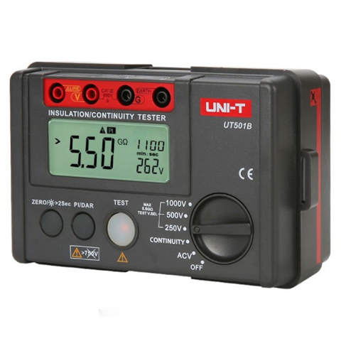 Tester Rezistenta Izolatie Uni-T UT501B, 250V-1000V Test, Izolatie 1000GOhm, Index Polarizare, Autoscalare, Iluminare [2]