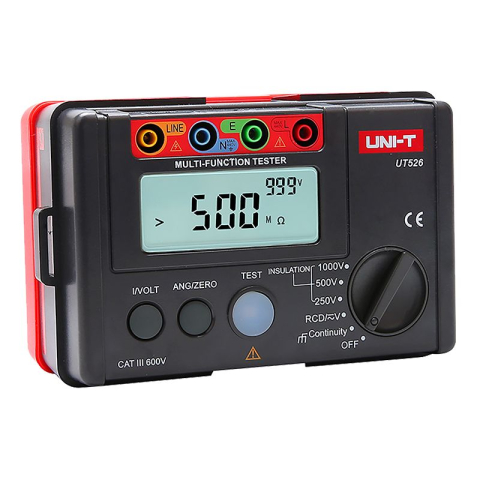 Tester Rezistenta Izolatie Uni-T UT526, Rezistenta Izolatie, Curent Rezidual RCD, Tensiune AC/DC, Design Modern [3]