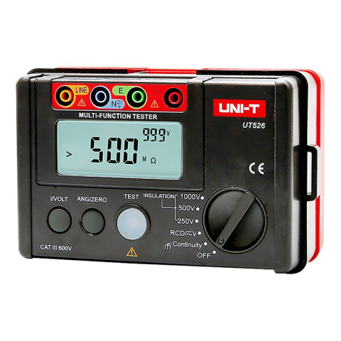 Tester Rezistenta Izolatie Uni-T UT526, Rezistenta Izolatie, Curent Rezidual RCD, Tensiune AC/DC, Design Modern [4]