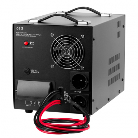 UPS pentru centrala termica cu unda sinusoidala pura si display LED 3500VA 2400W, utilizeaza baterii 48V (neincluse), Kemot URZ3430 [1]