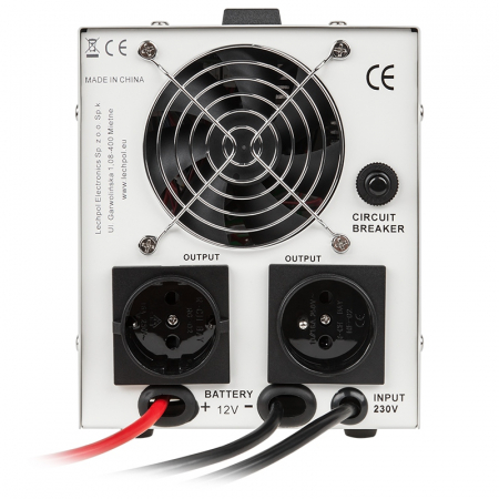 Ups De 300W Cu Unda Sinusoidala Pura, Compatibil Cu Baterii De 12V, Pentru Centrale Termice, Incarcare 10A, Kemot Urz3404 [2]