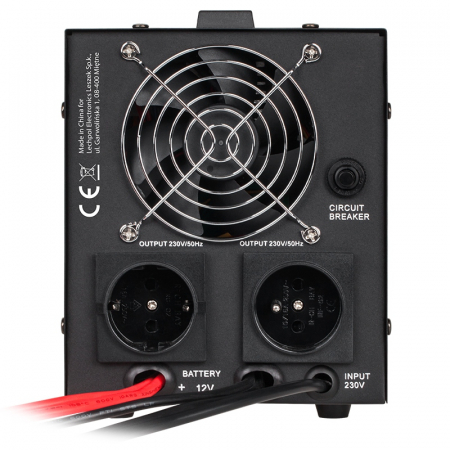 UPS Centrale Termice, Compatibil cu Baterii 12V, Incarcare 10A, 300W, Kemot ProSinus-300, URZ3404B [2]