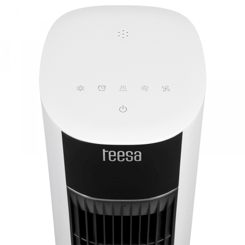 Ventilator turn cu rezervor de apa, 3 viteze, display LED, 60W, telecomanda, Teesa [6]