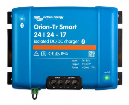 Convertoare DC - DC - Victron Energy Convertor Cu Charger Dc-Dc Orion-Tr Smart Isolated 24/24-17 (400W)