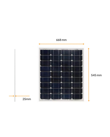 Victron Energy Panou fotovoltaic 55W-12V monocristalin Solar Panel 55W-12V Mono [1]