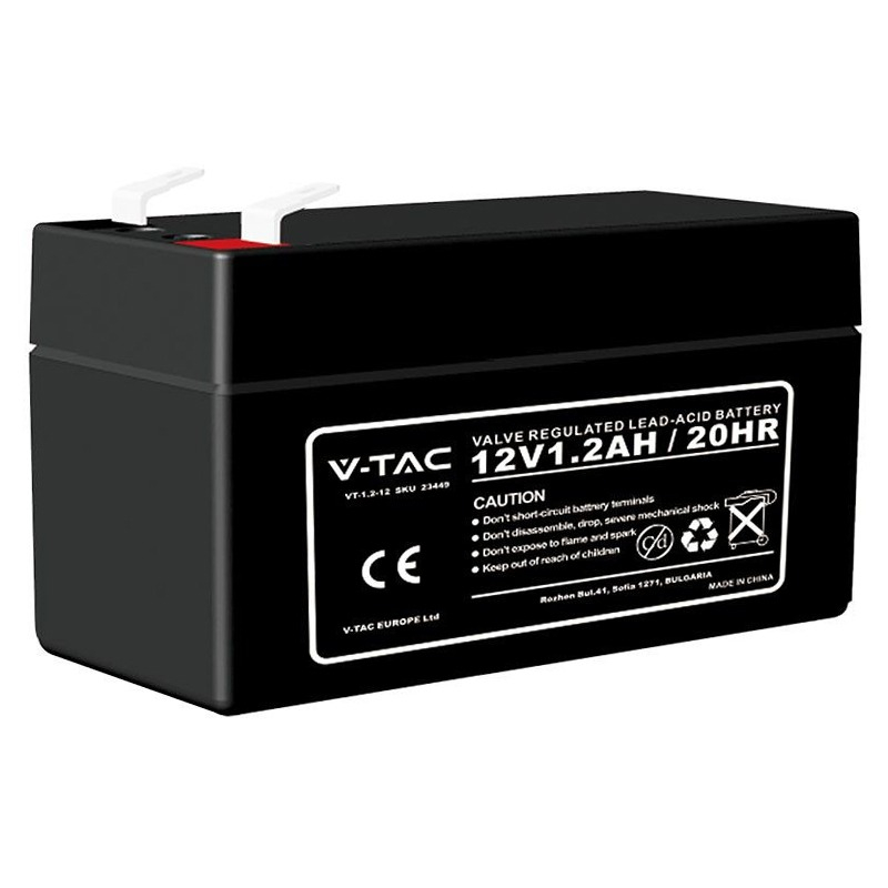Acumulator Gel Plumb 12V 1.2Ah V-Tac