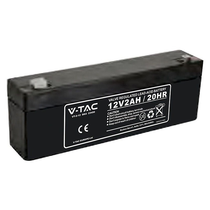 Acumulator Gel Plumb 12V 2Ah V-Tac