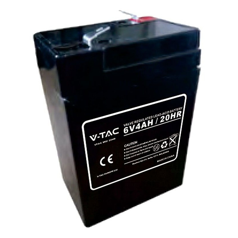 Acumulator Gel Plumb 6V 4Ah V-Tac