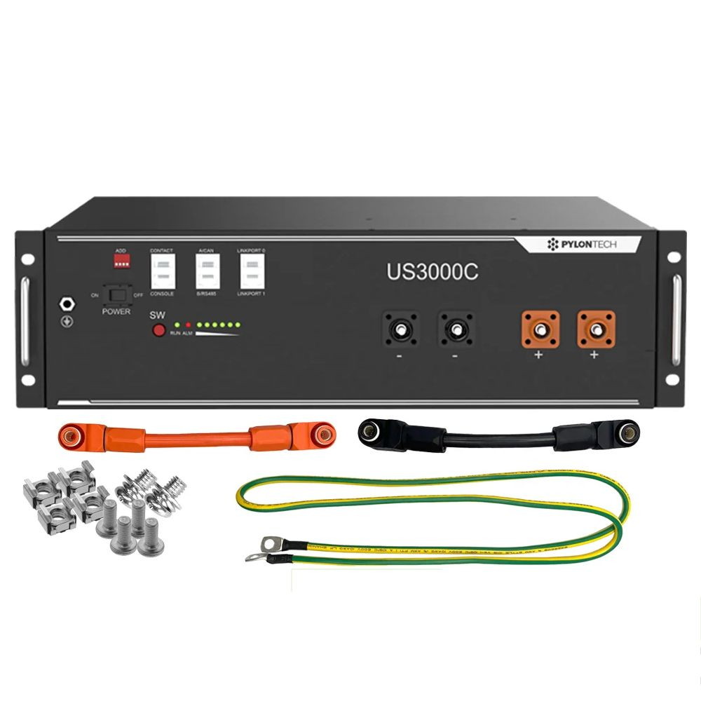 Acumulator Pylontech US3000C 48V 3,5 kWh, baterie LifePo4 3500 Wh