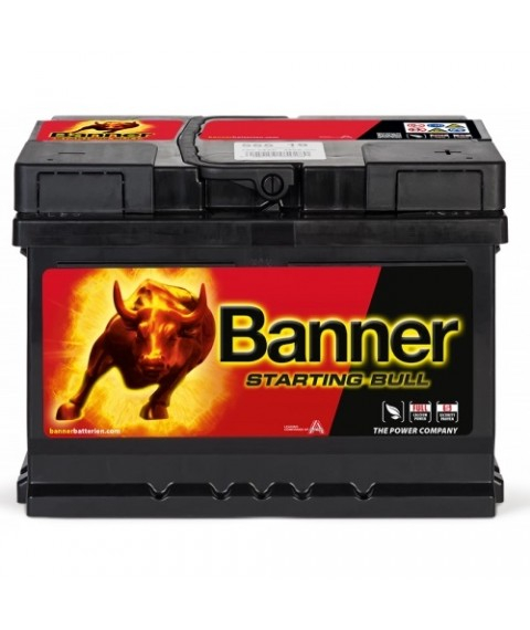 Baterie auto 12V 55Ah 450A Banner Starting Bull 55519