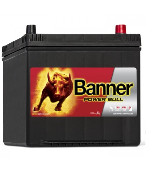 Baterie auto 12V 60Ah 510A Banner Power Bull P6068 Asia