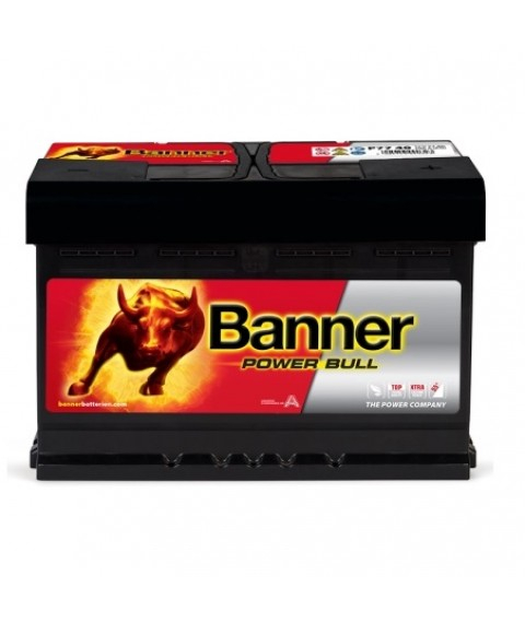 Baterie auto 12V 77Ah 700A Banner Power Bull P7740