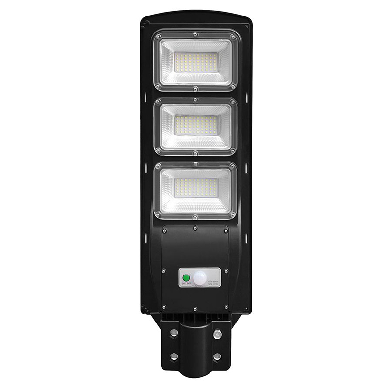 Corp iluminat stradal solar LED 12W 6400K IP65 pentru exterior, Alb rece