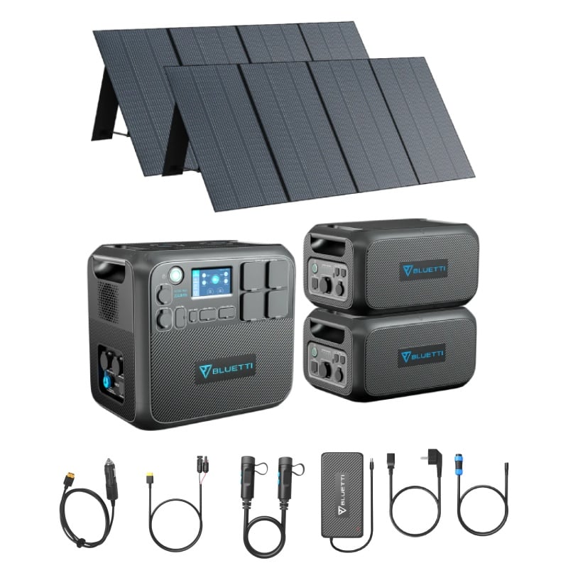 Kit Generator Solar Portabil Bluetti Power Oak 6144Wh Ac200Max + 2*B230 ...