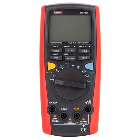 Multimetru Digital Uni-T UT71D, True RMS, USB, Autoscalare, Capacitate, Frecventa, Factor de Umplere