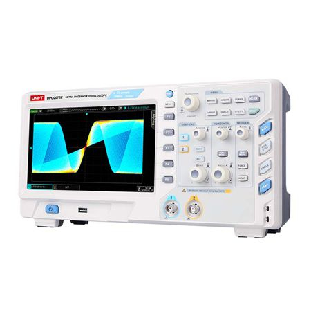 Osciloscop Digital Uni-T UPO2072E, 2 Canale, 70MHz, 1GSa s, USB, Afisaj 8 inch