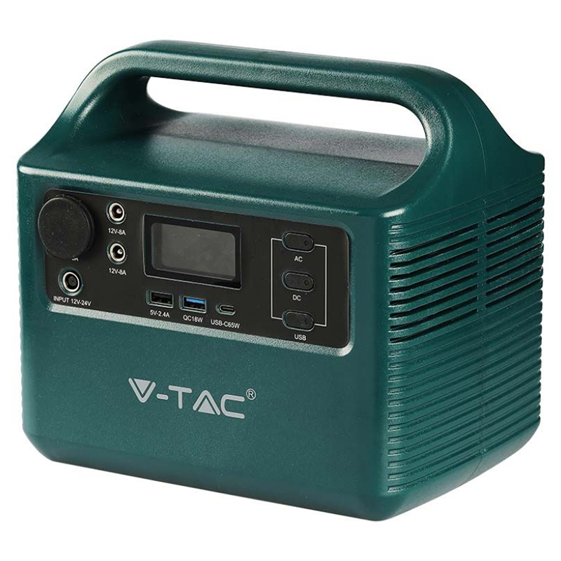 Power Station Portabil V-TAC VT-303 300W 252Wh, statie de alimentare portabila camping, casa, urgente