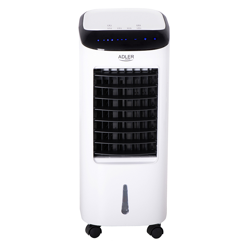 Racitor portabil de aer, functie de umidificare, purificare si racire, 350 W, cu telecomanda, 3 moduri de ventilatie, Adler AD7922