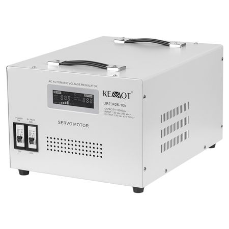 Stabilizator de Tensiune Automat cu Servomotor 10.000VA (10KVA) Kemot