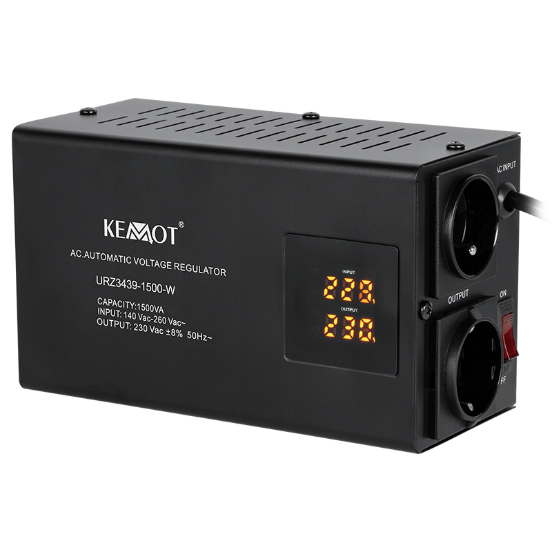 Stabilizator de Tensiune Automat de Perete 1500VA Kemot