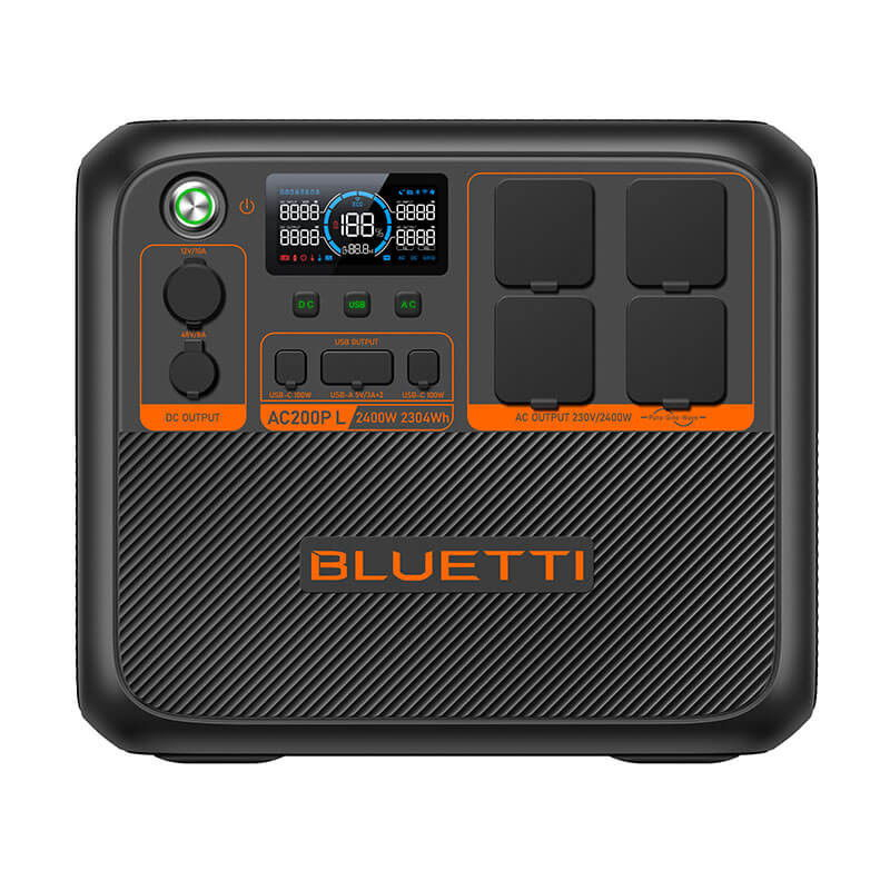 Power Station Portabil Bluetti AC200P L 2400W 2304Wh, statie de alimentare portabila camping, casa, urgente