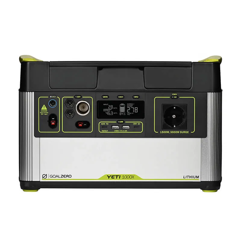 Power Station Portabil Goal Zero Yeti 1000X 983Wh 1500W, statie de alimentare portabila camping, casa, urgente