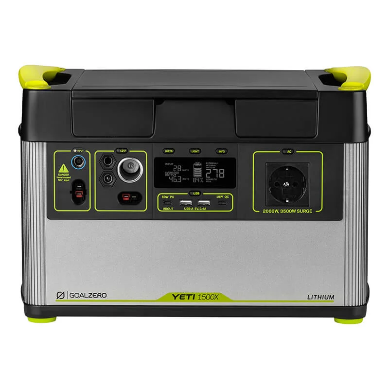 Power Station Portabil Goal Zero Yeti 1500X 1516Wh 2000W, statie de alimentare portabila camping, casa, urgente