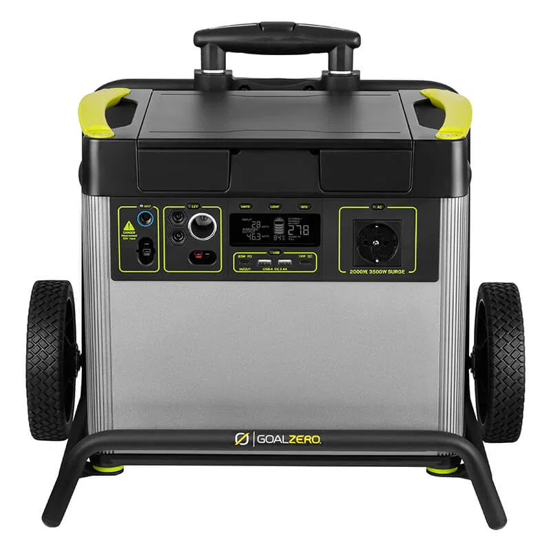 Power Station Portabil Goal Zero Yeti 3000X 3032Wh 2000W, statie de alimentare portabila camping, casa, urgente