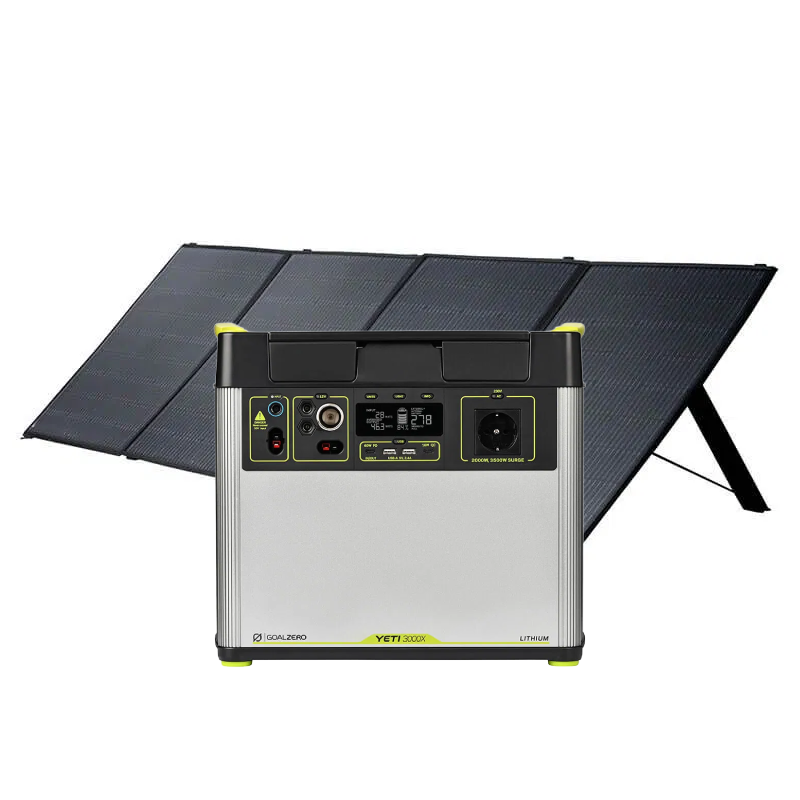 Kit Generator Solar Portabil 3032Wh 2000W, Goal Zero Yeti 3000X cu panou 400W