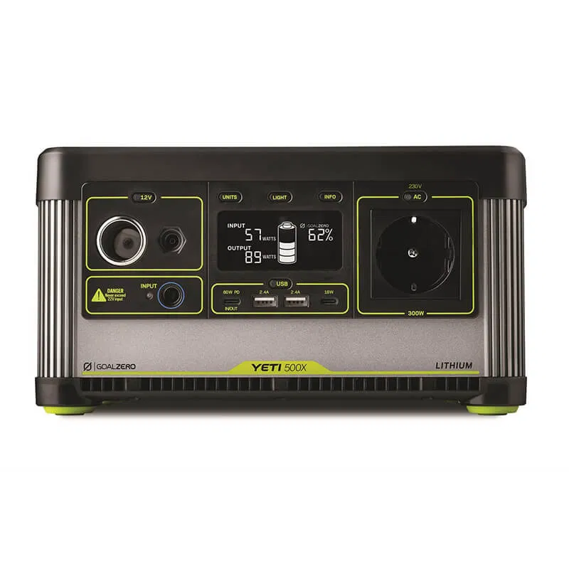 Power Station Portabil Goal Zero Yeti 500X 505Wh, statie de alimentare portabila camping, casa, urgente