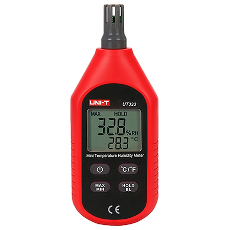 Termohigrometru Digital Uni-T UT333, Temperatura -10 C-60 C, Umiditate 0-100% RH, MAX MIN