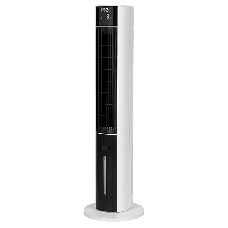 Ventilator turn cu rezervor de apa, 3 viteze, display LED, 60W, telecomanda, Teesa