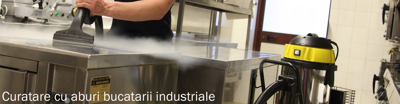 Curatare cu aburi in industria HoReCa
