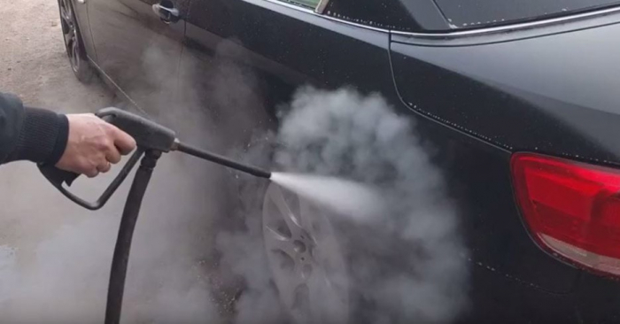 Aparat de spalat cu presiune cu Abur Bieffe 4000 pe Motorina [8]
