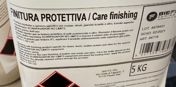 Detergent curatare incaltaminte Finisaj protector 5Kg [2]