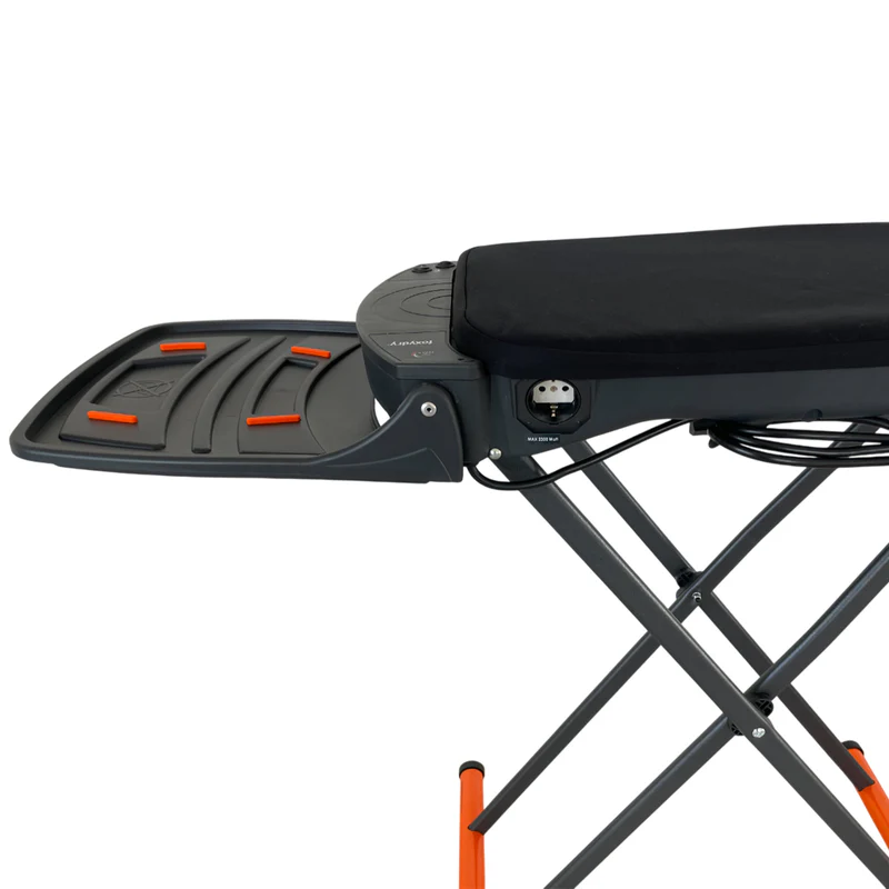 Masa de calcat activa Foxydry Vivo, cu functii de aspiratie, suflare si incalzire, reglaj pe inaltime, Gri/Argintiu [2]