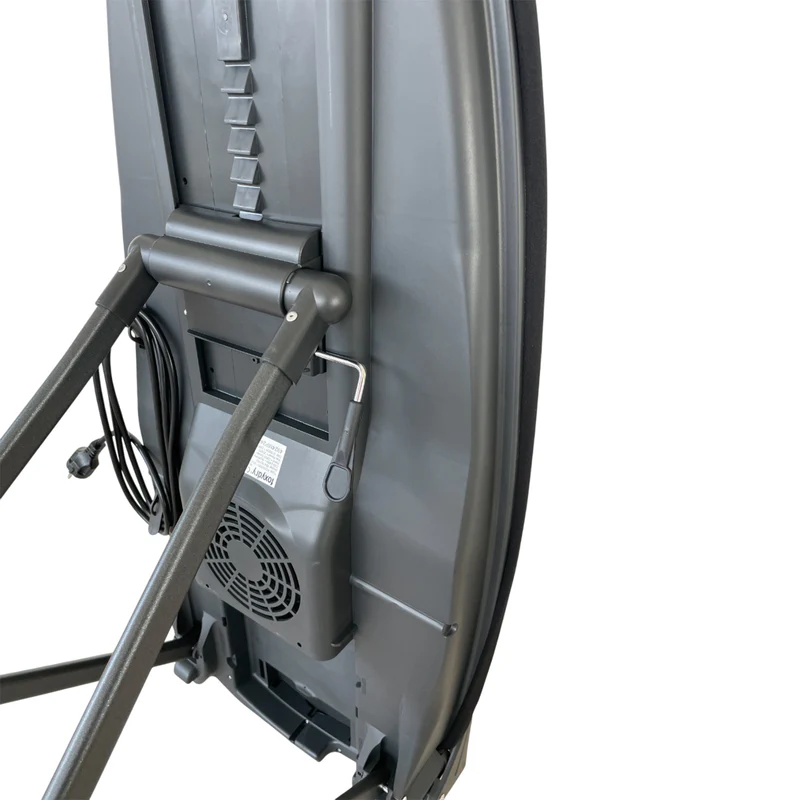 Masa de calcat activa Foxydry Vivo, cu functii de aspiratie, suflare si incalzire, reglaj pe inaltime, Gri/Argintiu [9]