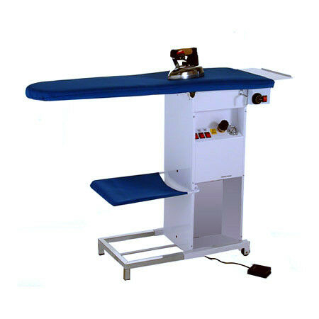 Masa de calcat profesionala Bieffe cu incalzire si aspiratie 700W + statie de calcat 3.5 l + CADOU [3]