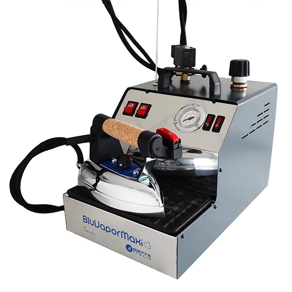 Statie de calcat profesionala Bieffe cu aburi Blu Vapor Maxi 3.5L, 900W, 3bar, Gri antracit [1]