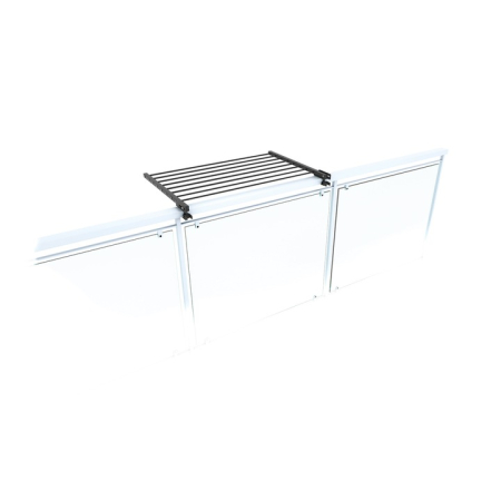 Uscatoare rufe - uscator-rufe-balcon-foxydry-duo-162-gri-antracit-balustrada-deschis