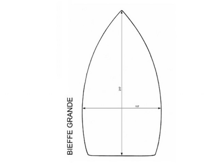 Talpa - protectie profesionala pentru fier de calcat Bieffe 1.7 kg [3]