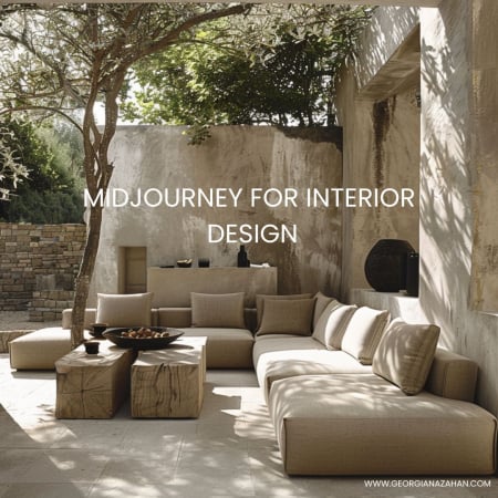 AI Design - midjourney course for interior design