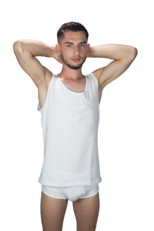 Oferta Speciala - Set 3 Bucati, Maieu Barbati, Jersi, 90% Bumbac 10% Elastan - DISCOUNT -33% [1]