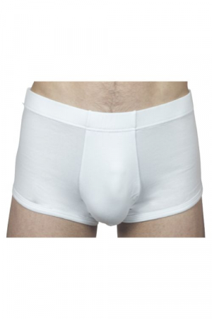 Linjerie intima Barbat - Oferta Speciala - Set 6 perechi Boxeri Barbati, Bumbac-Elastan, Alb-Bluemarin, DISCOUNT -33%