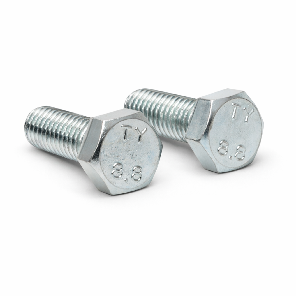 Surub hexagonal DIN933 clasa 8.8 zincat [2]