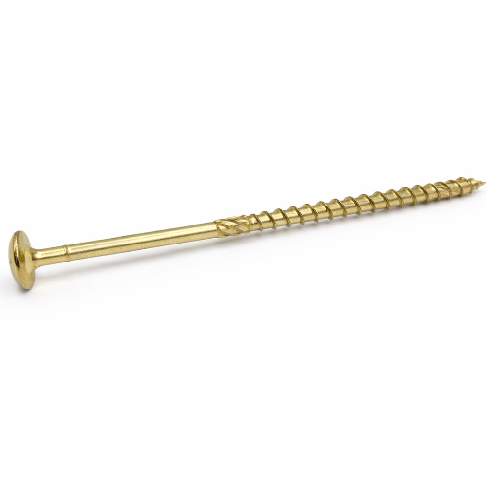 Surub pentru lemn cap plat saiba TX zincat [2]