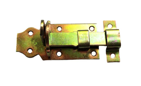 Zavoare si balamale - Zavor cu placa aplicat zincat galben