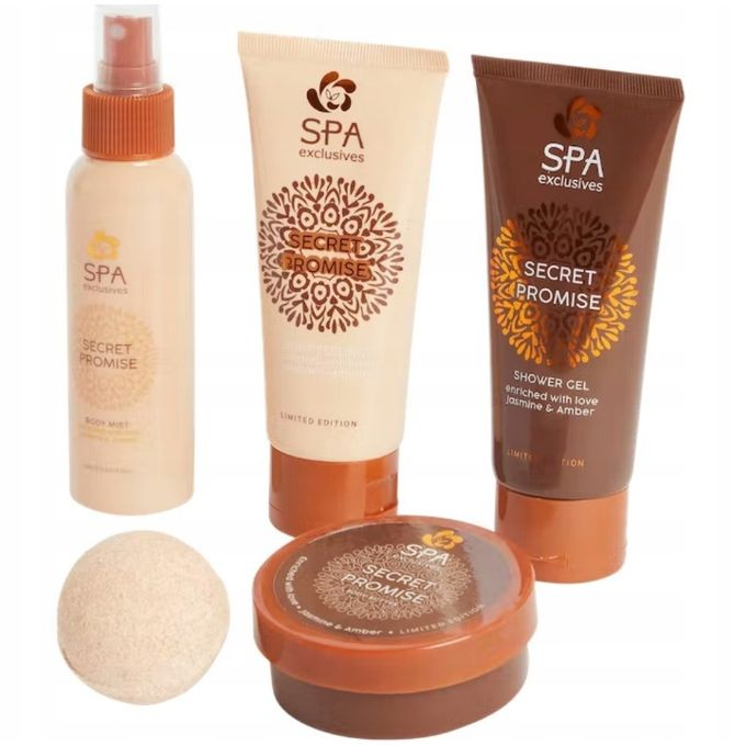 Set cadou Exclusive Spa 5 piese Secret Promise - Scent of Jasmine and Amber [2]
